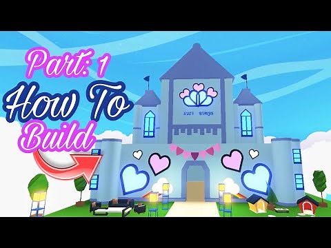 How to build a Sky Castle in Adopt Me! (Roblox) Part: 1