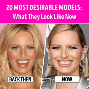 20 Most Desirable Models: What They Look Like Now | CelebRatings