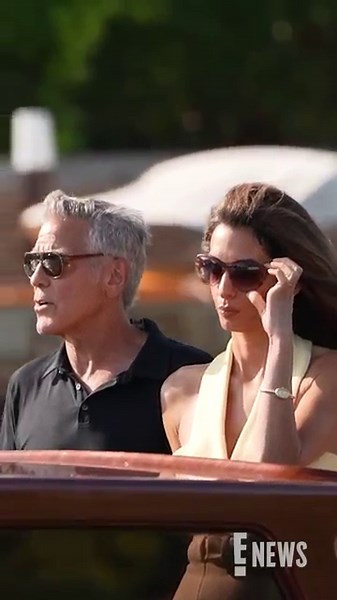 George Clooney and Amal Clooney Arrive to the Venice International Film Festival