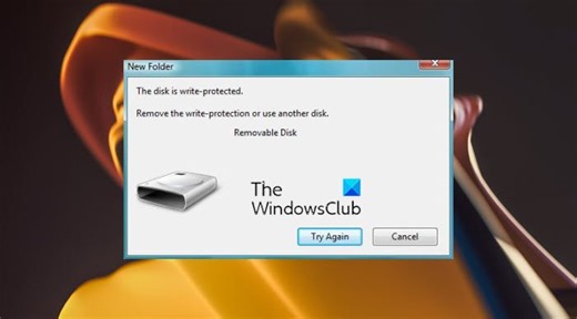 How to remove Write Protection on a Disk in Windows 11