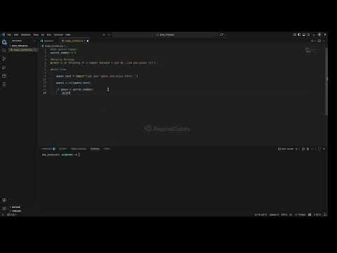 Simple Python program for Kids: Magic number Guessing game