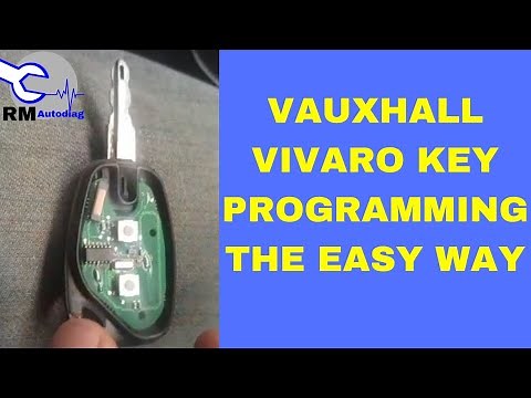 Vauxhall Vivaro key programming