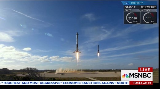 SCIENCE! Astronauts react to SpaceX rocket launch