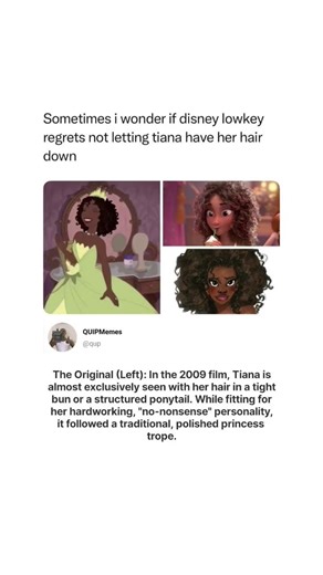 Did Disney Miss a Style Moment with Tiana? 👑✨#disneyfans #tiana