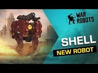 War Robots- SHELL, The Ironclad Demolisher 🐢 - NEW ROBOT Overview (Evolife Bloom)