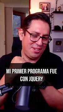 Mi primer programa fue con jQuery