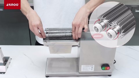 Commercial Meat Tenderizer,450W Electric Meat Tenderizer Machine – Heavy Duty Stainless Steel Kitchen Tool with 54 Blades for Beef, Pork, Chicken, Fish – Output, Reverse Function