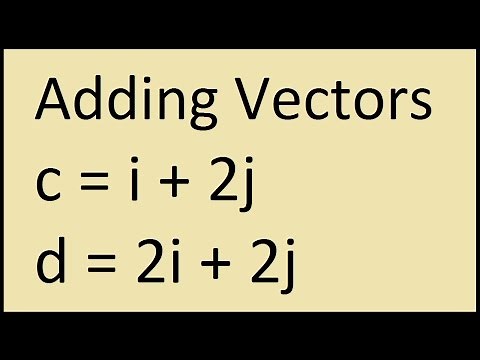How to add two vectors together