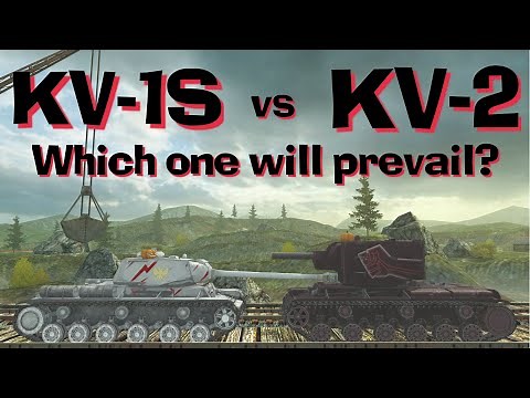 WOT Blitz Face Off || KV-2 vs KV-1S