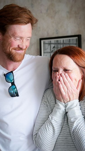 Trent & Allie | DIY Living on Instagram: "Sometimes, the greatest gift of all, is a simple hug. ✨ • We’ve been working hard behind the scenes for months to pull off the greatest Christmas surprise ever, and grateful doesn’t begin to cover it. 🥹❤️ • Enjoy a final glimmer of Christmas cheer and know that wherever you are in the world, we’re sending you a big holiday hug. Today’s video is vibe we hope to carry into 2023, link in our bio. • P.S.- if you’ve ever thought about surprising your parents