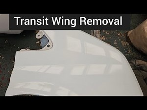 Ford Transit Mk7 Front Wing Removal