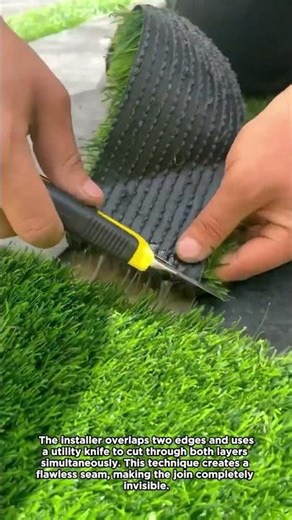 How is Turf Installed Perfectly Between Pavers?