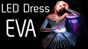 1.8K views · 81 reactions | Smart LED dress "Eva" by @etereshop with...
