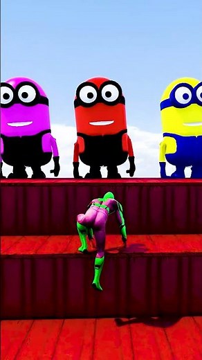 GTA 5 Epic Water Ragdolls | Spider-Man Jumps / Fails ep.14401 #shorts