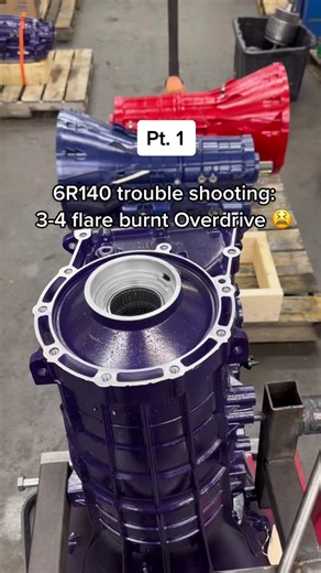 6R140 Transmission Trouble Shooting: Overdrive Flare & Burnt Clutch | Superduty Powerstroke Mechanic Tips