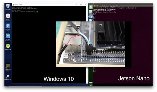 Jetson Nano - UART - JetsonHacks