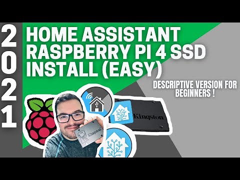 Home Assistant Raspberry Pi 4 SSD Install (EASY)
