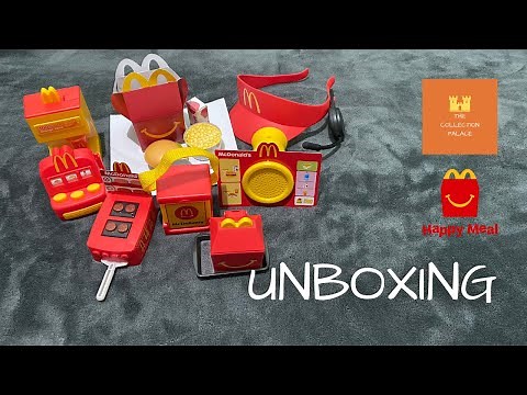 McDonalds Happy Meal Playset Unboxing