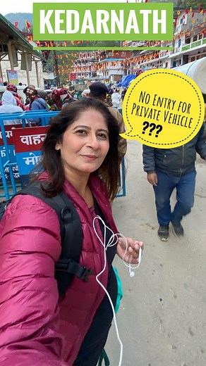 Why is Private Vehicle not allowed??? #sonprayag Well basically of space makes it more difficult to give access to private vehicles as well union cabs need to have free flow from sonprayag to Gaurikund . So all the private vehicles are made to park and mind you there are two access to two parkings at sonprayag and exit is same which I showed in reel. Try not to park at sitapur as it is private and expensive. This one is reasonable 120 per 12hrs. I wish shuttle cabs from sonprayag to Gaurikund be