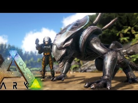 Ark Survival Evolved - INSANE XENOMORPH ALIEN CREATURES IN ARK - Ark Modded Gameplay