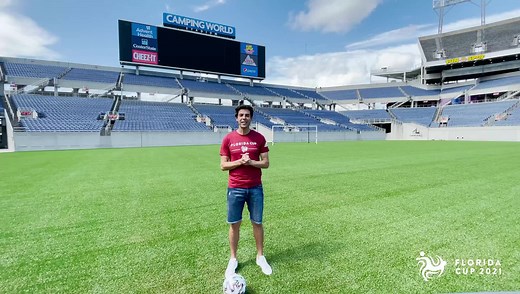 275K views · 41K reactions | On this stage I lived unforgettable moments. I remember my first goal in front of a sold out crowd. It was incredible! In the next days, great games will take place here. Join me on July 25 & 28 for the Florida Cup in Orlando at Camping World Stadium #RiseUpOrlando Floridacup.com | Kaká | Facebook
