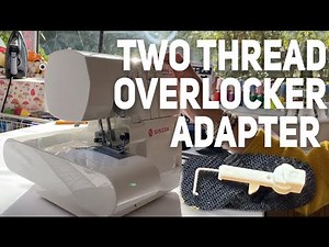 2. Thread Flatlock Stitch Overlocker Machine #SewWithAbi