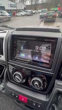 Motorhome Fiat Ducato Gets Wireless CarPlay, Android Auto DMX7722DABS