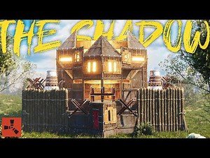 The SHADOW - The SAFEST Solo BASE In RUST - 2024 Build Tutorial