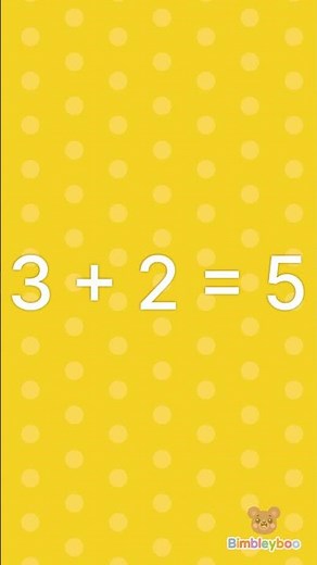 Adding with 3 Song | Fun Math for Kids | Learn Numbers | Bimbleyboo #shorts