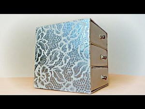 Lace painting technique - How to use lace fabric for stenciling | Maison Zizou