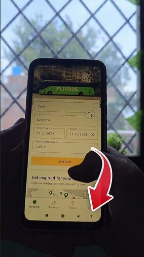 Flix Bus App Review in hindi | Flix Bus se ticket kaise book karen ||Flix Bus App #shorts #ytshorts