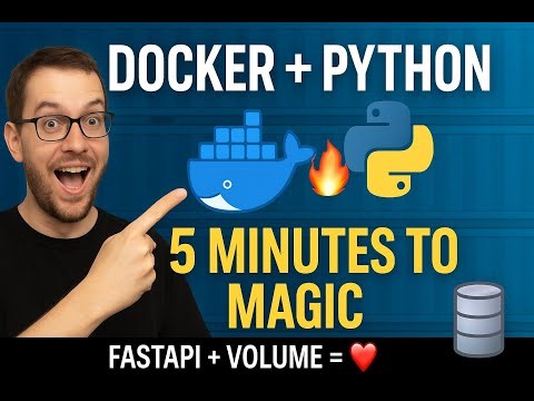 How To Make Docker image Your Python App in 5 Minutes - Tutorial for Absolute Legends 🐳🔥