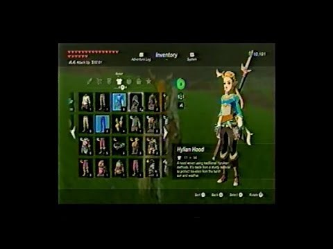 BotW Zelda Mod Tutorial and Demonstration (Wii U)