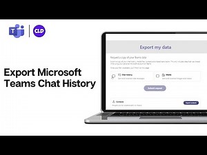 How To Export Microsoft Teams Chat History 2024 | Export Teams Chat To PDF (STEP BY STEP)