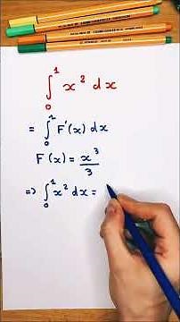 Intégrales BAC Maths : Méthodes et exercices corrigés en... #Shorts #maths #exercices #corrections