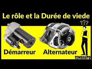 Le rôle et la durée de viede de démarreur et de l'alternateur de voiture