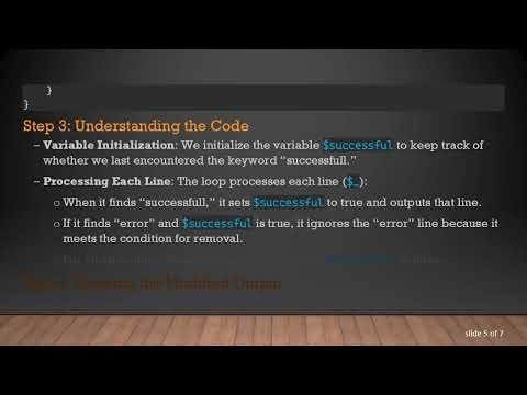 How to Remove Lines with Errors in a Log File Using PowerShell