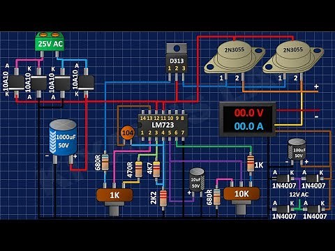 How To Make Variable Lab Bench Power Supply