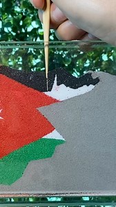 18K views · 230 reactions | Put your flag-mapping skills to the test!  Can you crack the code and guess the mystery country?️‍♂️ This country is deeply connected with Sand Painting. ❤️懶⏳ #country #map #world #flag #sand #FlagChallenge #sandpainting #sandart #relax #soothingart #artidea #artworks #colored #colorful #artrequest #الأردن | Glass Sand Art.co | Facebook
