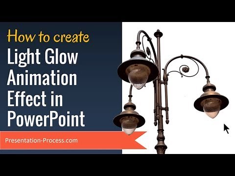 How To Create Light Glow Animation Effect (PowerPoint Tutorial)