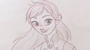 124K views · 2.3K reactions | Watch as #Frozen2 Animation Supervisor Hyun-min Lee, from Walt Disney Animation Studios, shows you how to draw Anna! #DrawWithDisneyAnimation | Frozen | Facebook