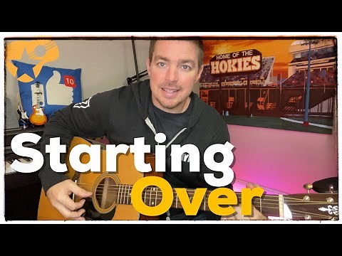 Starting Over | Chris Stapleton | Beginner Guitar Lesson