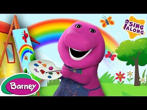 Colors Make Me Happy | Barney Nursery Rhymes and Kids Songs