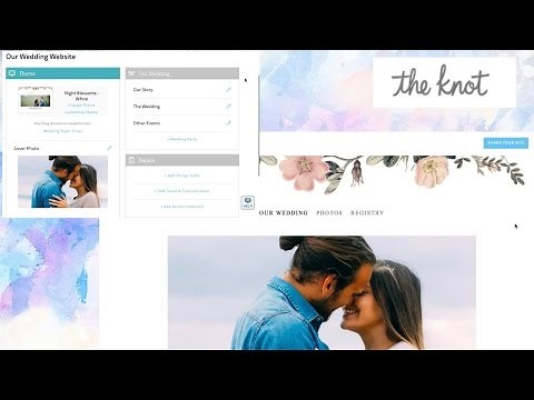 How I made our stunning online wedding invitations!