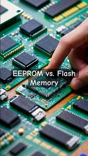 EEPROM vs. Flash Memory in Embedded Systems #coding #memory #eeprom #flashmemory #flash