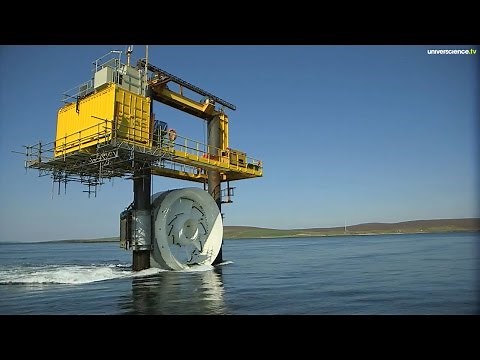 Les courants marins, énergie de demain