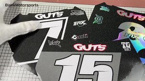 Custom Motocutz Plate Decals - Etsy