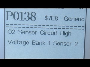 P0138 Toyota Corolla not the fix