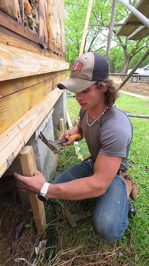 the perfect tool for putting steaks in in tight places | Framing Construction