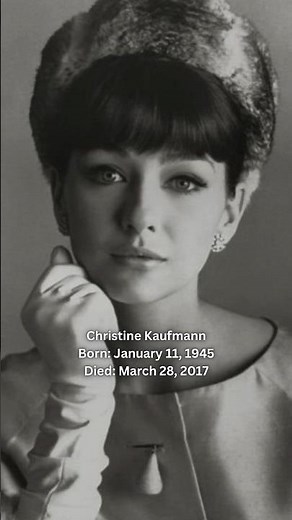 Christine Kaufmann Was In The Film “Town Without Pity”🕊️#christine #hollywood #fy #shorts #actress